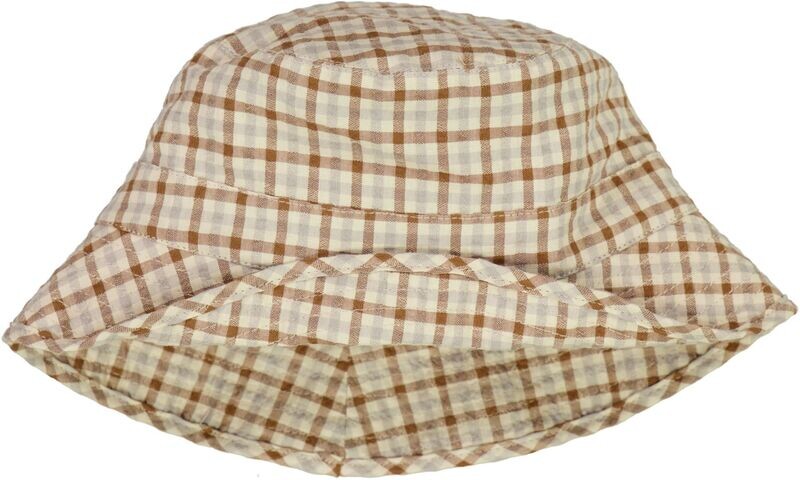 Sonnenhut Marlon - beige kariert Sonnenhut Marlon - beige kariert