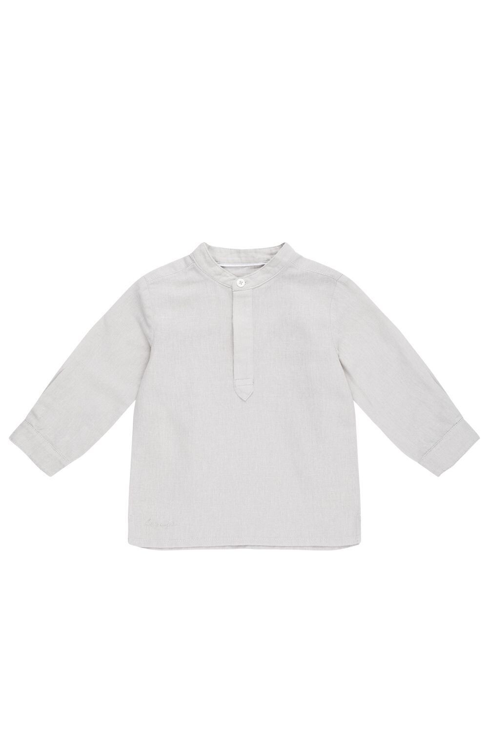 Leinenshirt grau