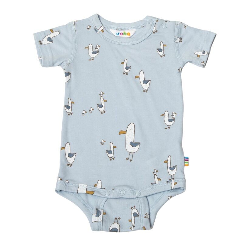 Body w/short sleeves blau