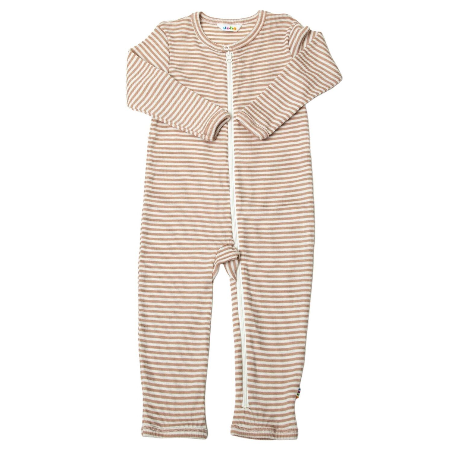 Jumpsuit - beige/d Wolle/Seide