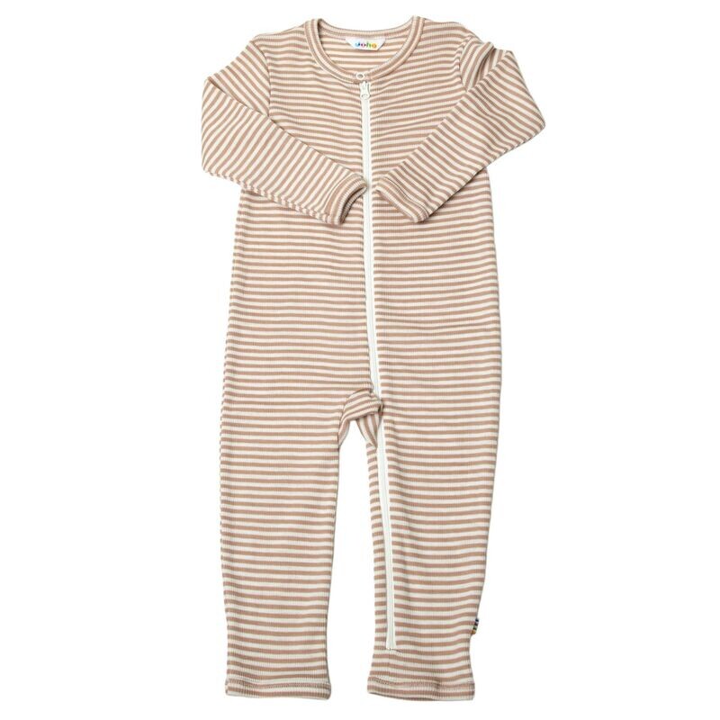 Jumpsuit - beige/d Wolle/Seide