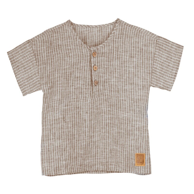 Mini-T-Shirt Leinen