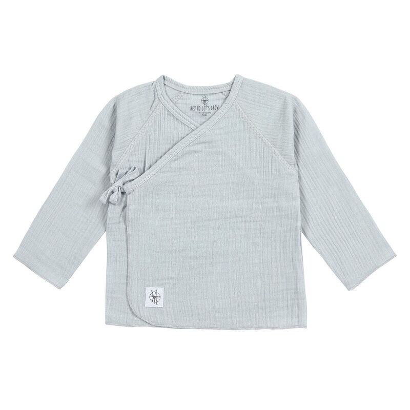 Lässig Muslin Kimono GOTS powder blue Lässig Muslin Kimono GOTS powder blue