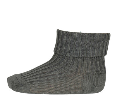 Socken Wool Rib Baby - agave green