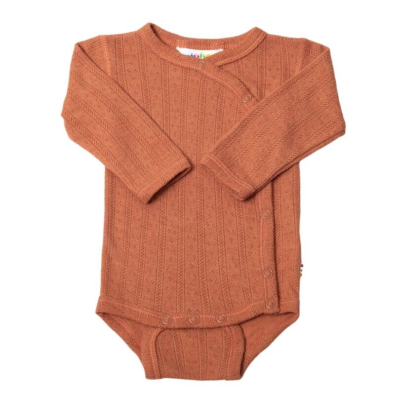 Wickelbody Wolle/Seide - orange Wickelbody Wolle/Seide - orange