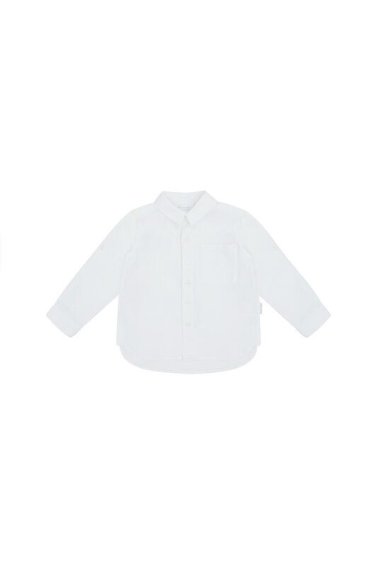 Flanellhemd mit durchgehender Knopfleiste - white Flanellhemd mit durchgehender Knopfleiste - white