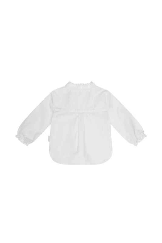 Spitzenbluse mit Broderie Anglaise für Kinder