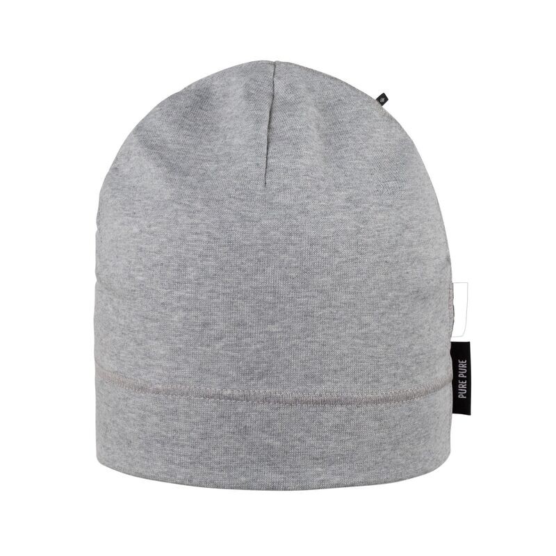 Kids-Beanie Jersey - grau-melange Kids-Beanie Jersey - grau-melange