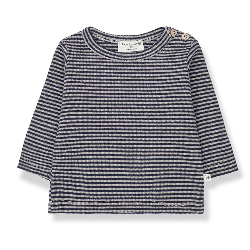 Shirt KEREM- navy-taupe