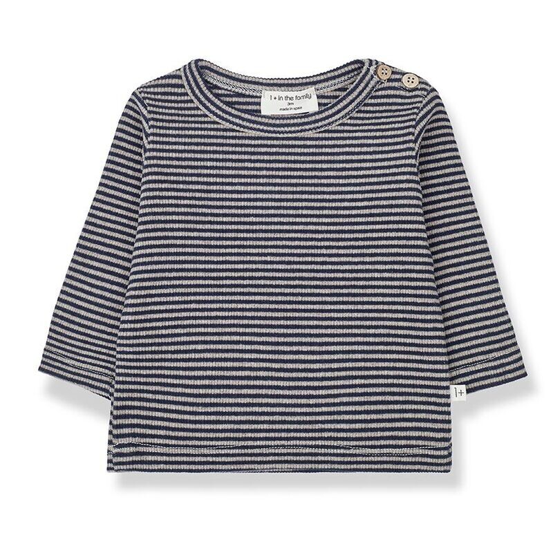 Shirt KEREM- navy-taupe
