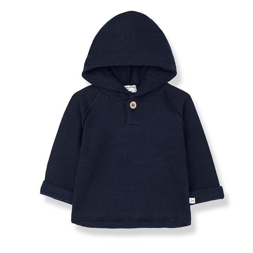 Pullover mit Kapuze ROMEO - navy