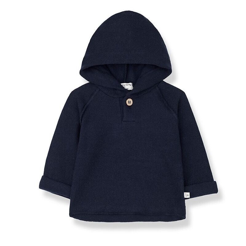 Pullover mit Kapuze ROMEO - navy Pullover mit Kapuze ROMEO - navy