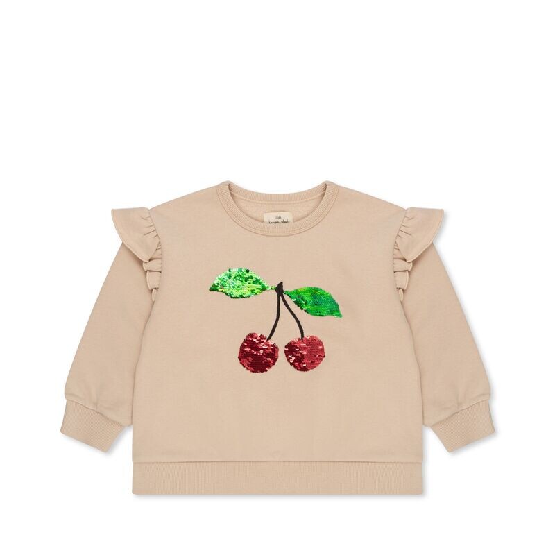 Lou Sequin Frill Sweatshirt Lou Sequin Frill Sweatshirt