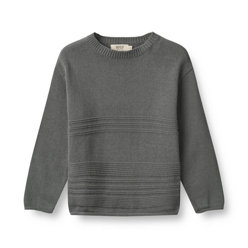 Knit Pullover Gunnar autum sky Knit Pullover Gunnar autum sky