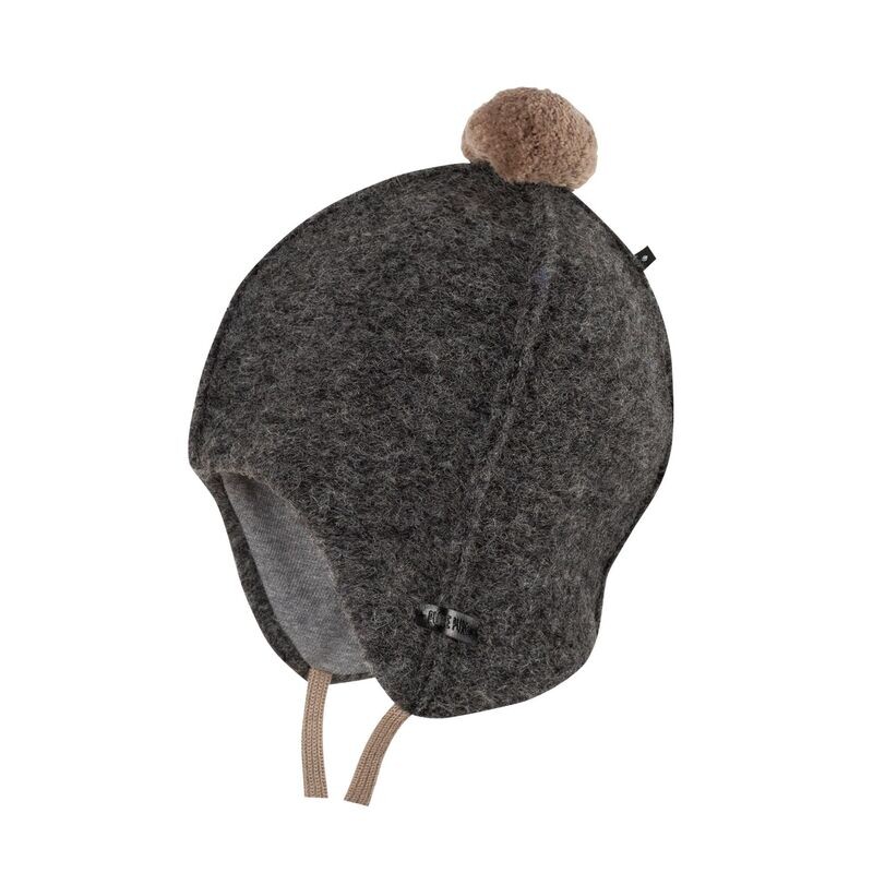 Mütze Mini Zipfel Walk - grau-melange Mütze Mini Zipfel Walk - grau-melange