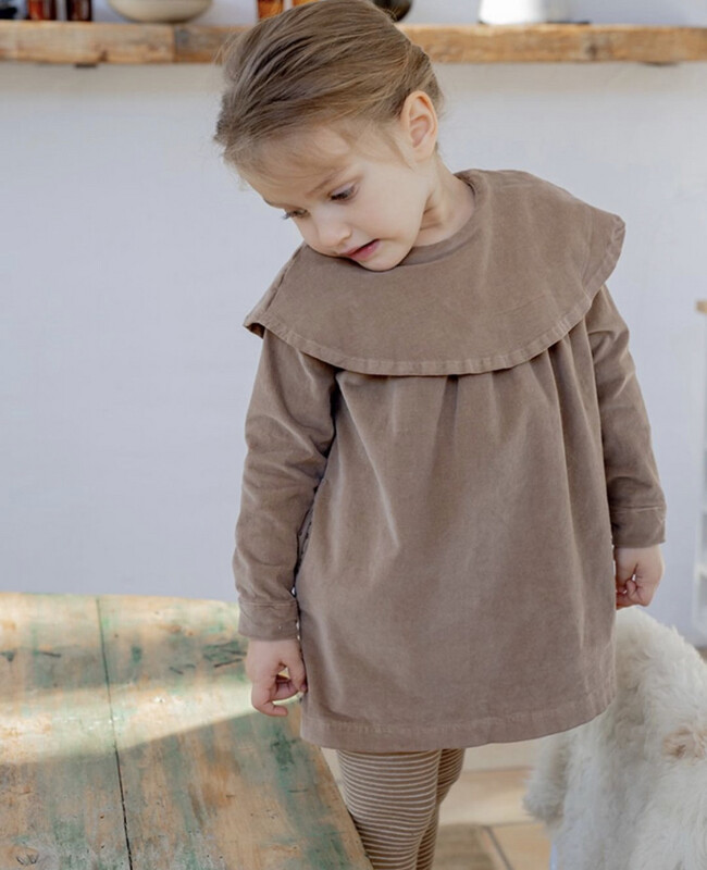 Kleid Nadia caramel