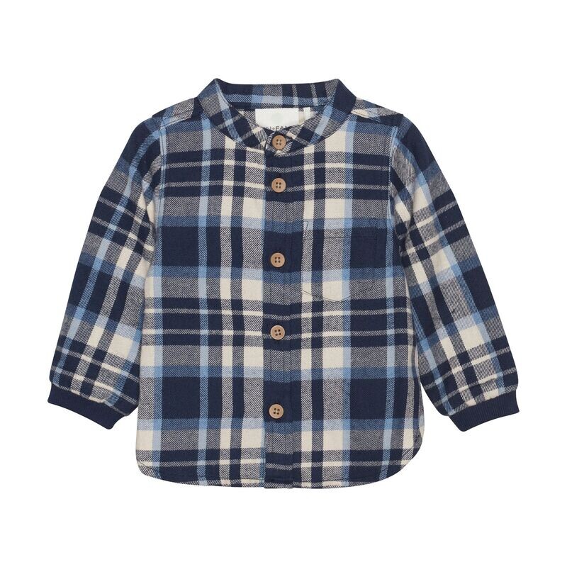 Shirt LS Check - Parisian Night Shirt LS Check - Parisian Night