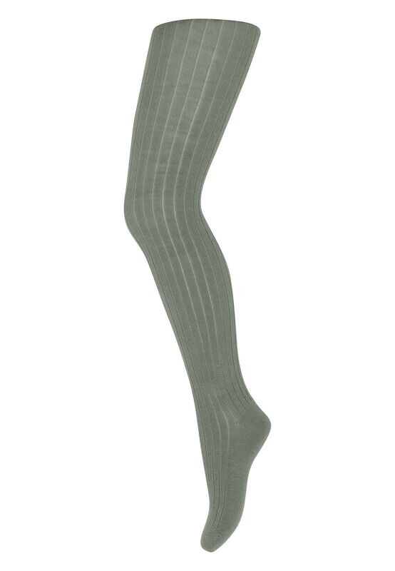 Strumpfhose Wool rib - Lily Pad Strumpfhose Wool rib - Lily Pad