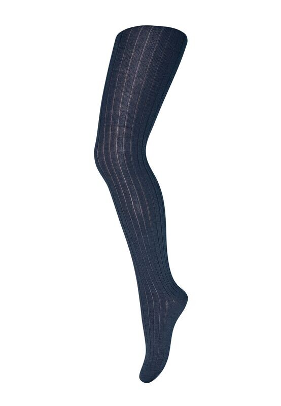 Wool rib Strumpfhose - 807 Navy Wool rib Strumpfhose - 807 Navy