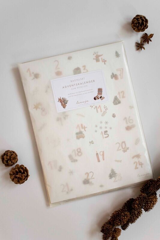 Bastelset Adventskalender