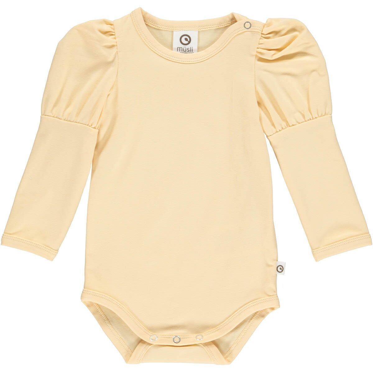 Cozy me puff l/s body - calm yellow