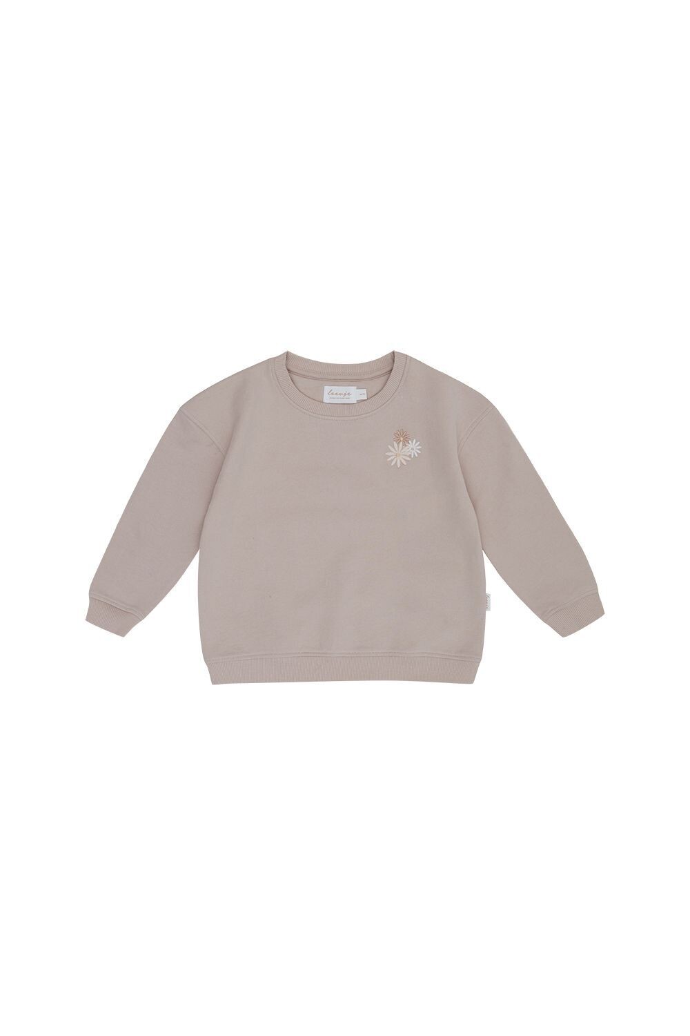 Oversized Sweatshirt Flowers