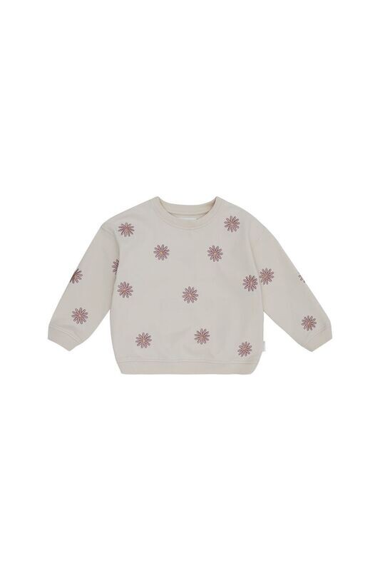 Oversized Sweatshirt Field of Daisies beige Oversized Sweatshirt Field of Daisies beige