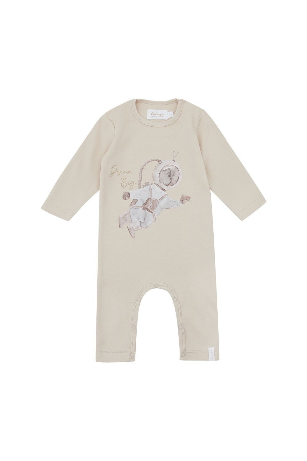 Pyjama Onesie Astronaut light creme