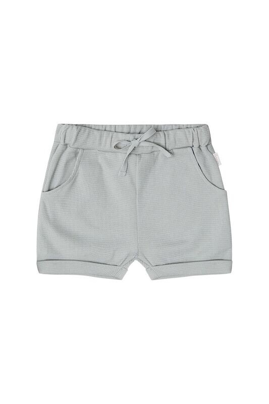 Shorts aus Waffle Piqué mint soft green Shorts aus Waffle Piqué mint soft green