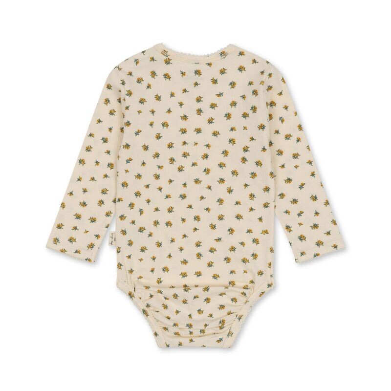BASIC LS BODY GOTS - Peonia Limone BASIC LS BODY GOTS - Peonia Limone