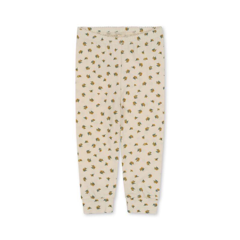 BASIC PANTS GOTS - Peonia Limone BASIC PANTS GOTS - Peonia Limone