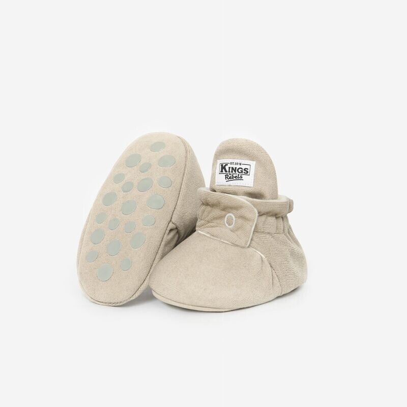 Booties Gamuza Classic/Gripper Ivory