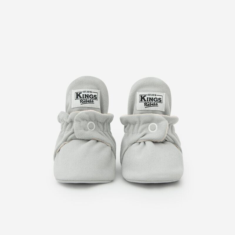 Booties Gamuza Classic/Gripper Grey Booties Gamuza Classic/Gripper Grey