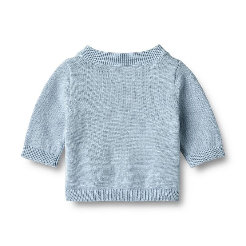 Knit Cardigan Sofus - blue summer