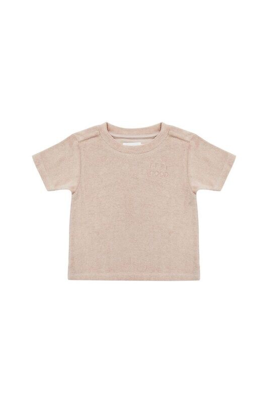 Frottee Shirt 'Feel Good' - dusty rose Frottee Shirt 'Feel Good' - dusty rose