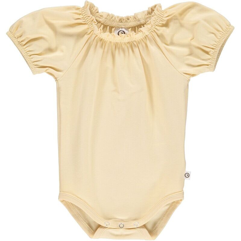 Müsli - Cozy me bell s/s body - calm yellow Müsli - Cozy me bell s/s body - calm yellow
