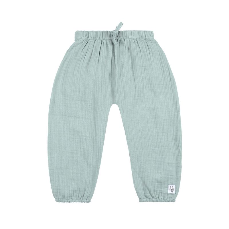 Lässig Muslin Pants GOTS silbergrau Lässig Muslin Pants GOTS silbergrau
