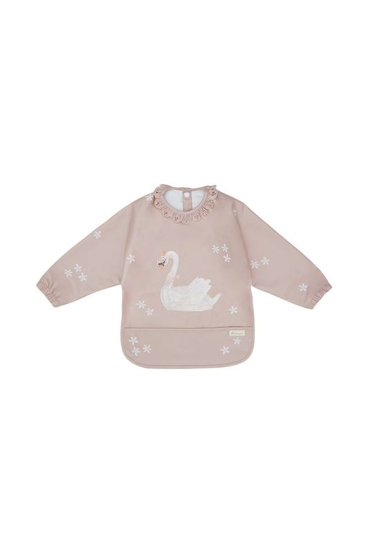 Langarm-Lätzchen "Swan"