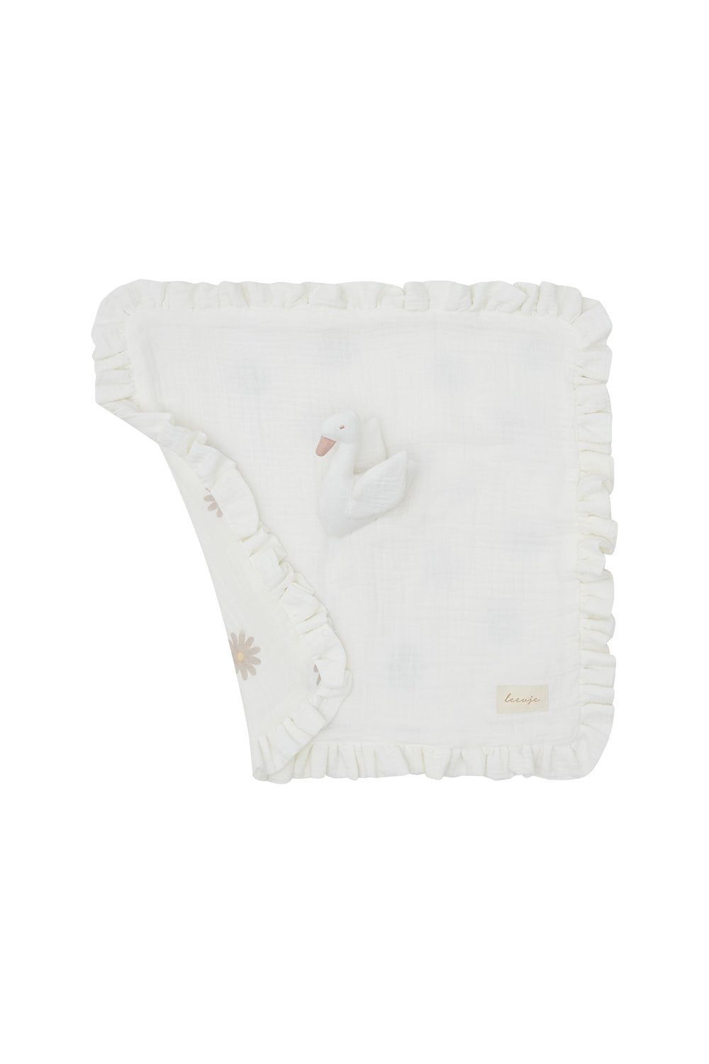 Baby Kuscheltuch aus Musselin "Swan"