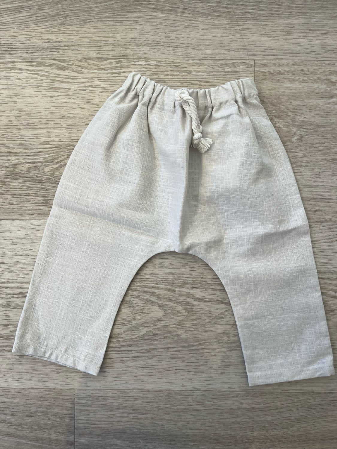 Leinenhose - natural creme
