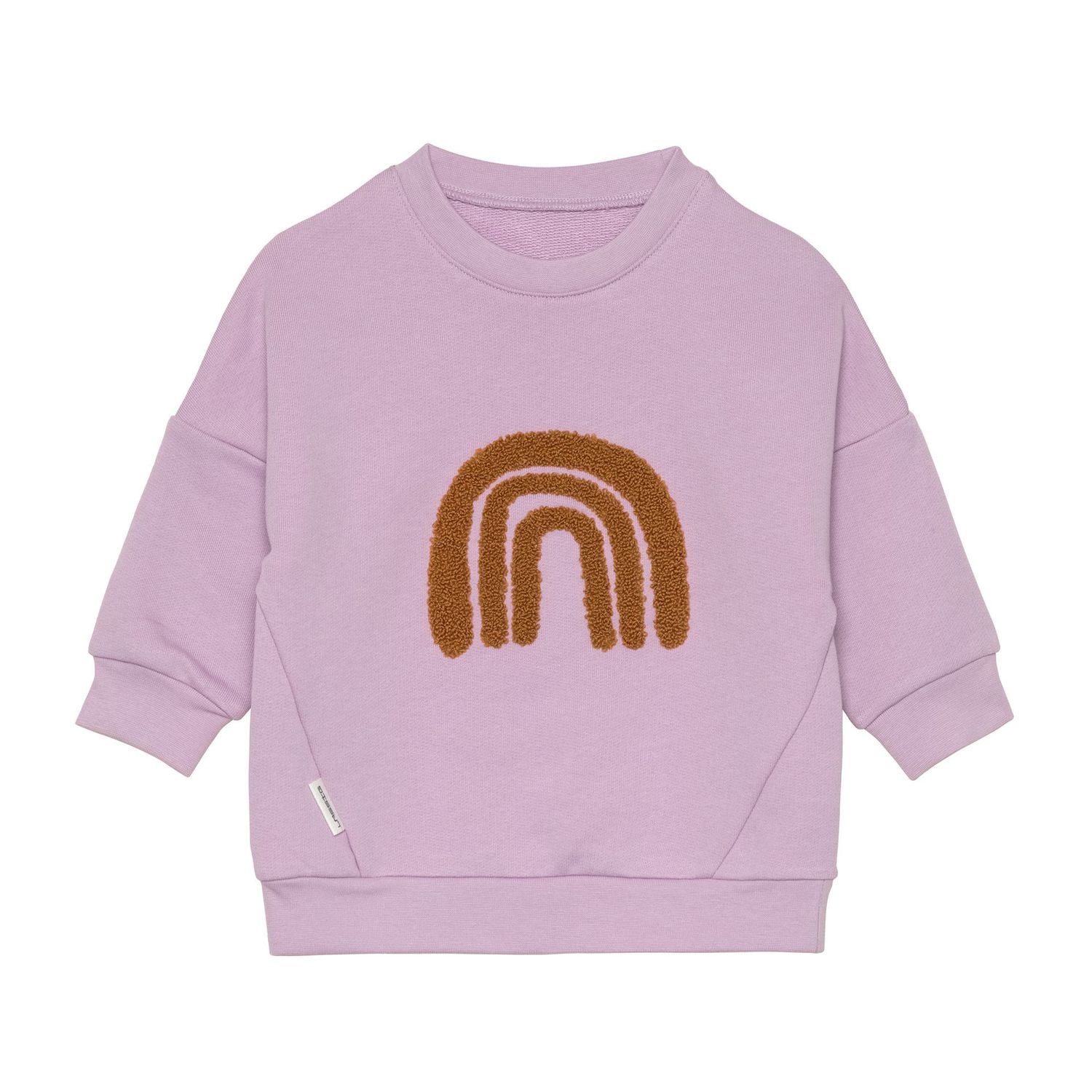 Sweatshirt Little Gang Regenbogen lila