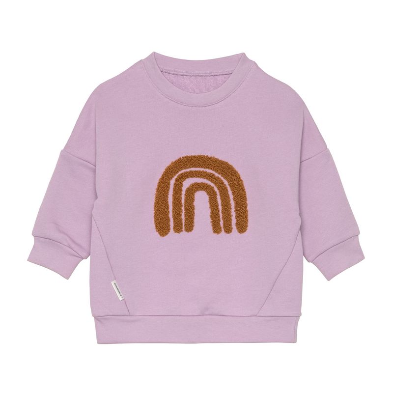 Sweatshirt Little Gang Regenbogen lila Sweatshirt Little Gang Regenbogen lila
