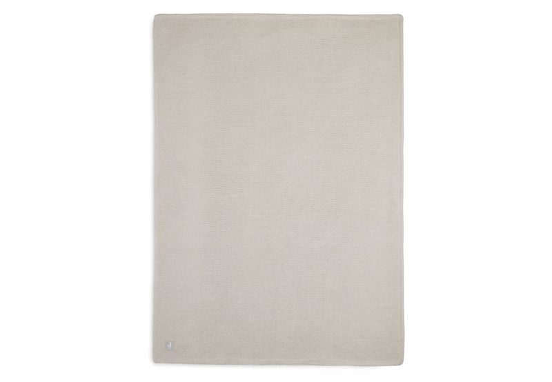 Decke Wiege 75x100cm Basic Knit Nougat Decke Wiege 75x100cm Basic Knit Nougat