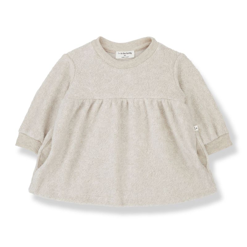Kleid MIREIA - oatmeal