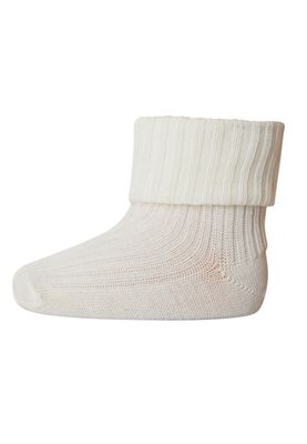 Socken - Woll Rib Baby MP - snow white 432