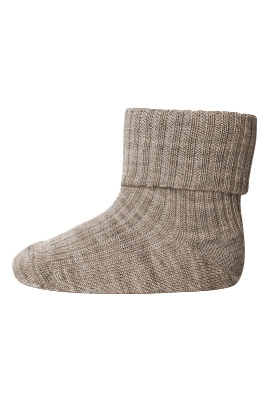 Baumwoll-Socken - MP - light brown melange 489 Baumwoll-Socken - MP - light brown melange 489