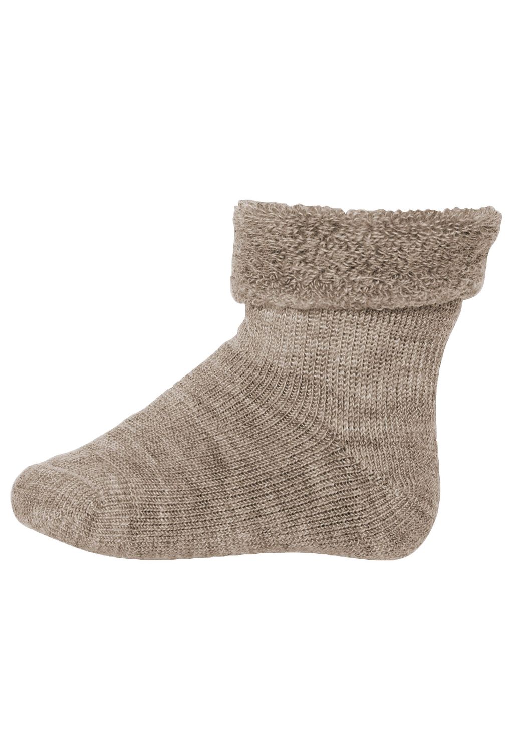 Socken - Wool Baby MP - light brown melange 489