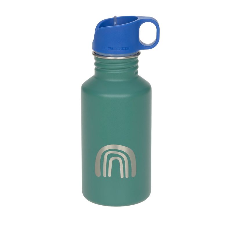 Lässig Edelstahl Trinkflasche Little Gang Rainbow, green Lässig Edelstahl Trinkflasche Little Gang Rainbow, green