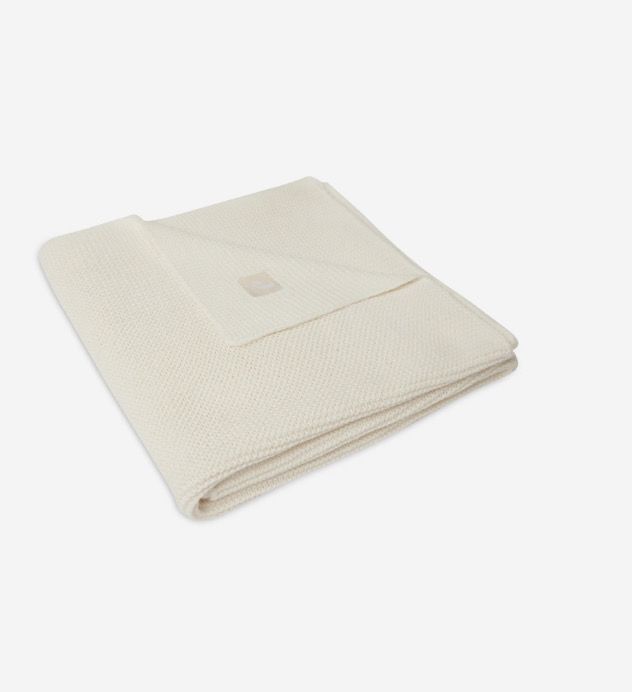 Decke Wiege 75x100cm Basic Knit Ivory Decke Wiege 75x100cm Basic Knit Ivory