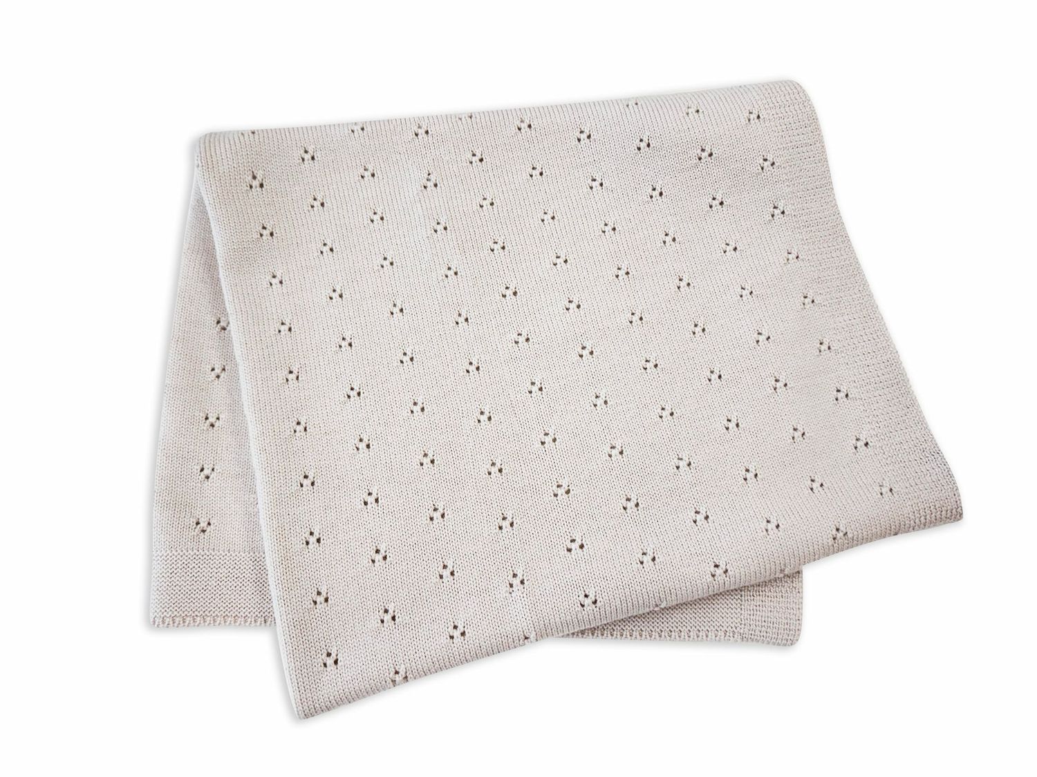 Kuscheldecke Ida - Creme